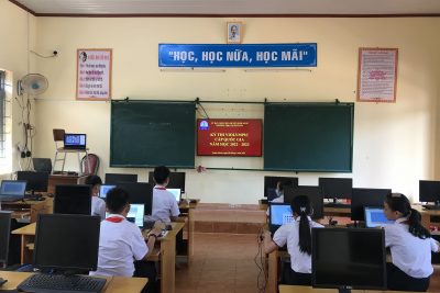 KỲ THI GIẢI TOÁN TRÊN MẠNG (VIOLYMPIC) CẤP QUỐC GIA TẠI TRƯỜNG THCS NGUYỄN DU, HUYỆN ĐĂK SONG ĐÃ DIỄN RA MỘT CÁCH NGHIÊM TÚC VÀ ĐÚNG QUY CHẾ.