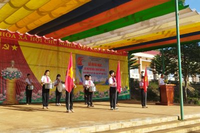 Hôm nay (05/11/2023) Trường THCS Nguyễn Du tổ chức Hội khoẻ phù đổng cấp trường năm học 2023-2024 và các hoạt động thi đua chào mừng 41 năm ngày nhà giáo Việt Nam 20/11